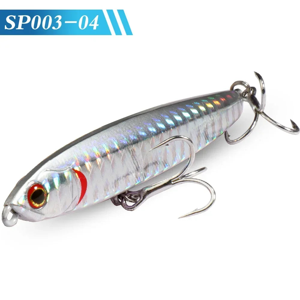 GOBAIT Sinking Pencil Lure – 8 cm / 10 cm (10 g–24 g) Long-Casting Hardbait for Fresh & Saltwater