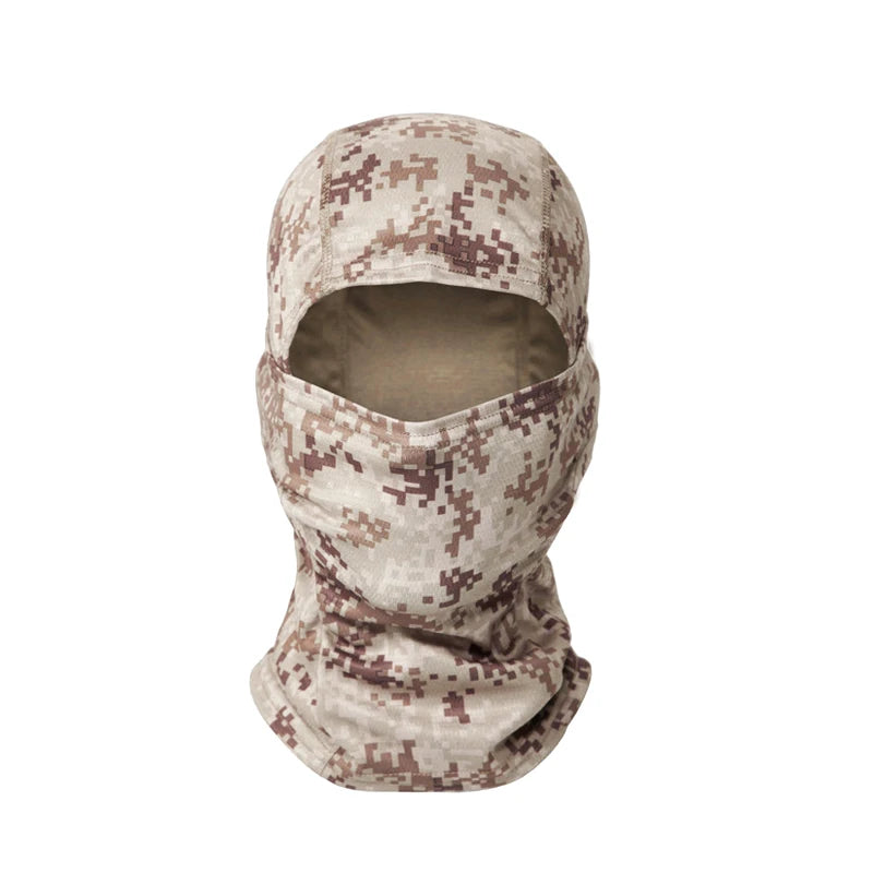 Camouflage Fishing & Hunting Balaclava – Breathable UV-Protective Face Mask