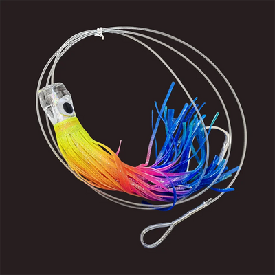 SWOLFY Trolling Skirt – 130 g / 26 cm Big Game Offshore Lure (Pre-Rigged, Saltwater)