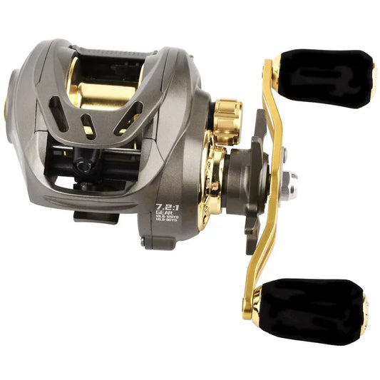 Beginner Baitcaster Reel 7.2:1 Gear Ratio 8-10KG Drag