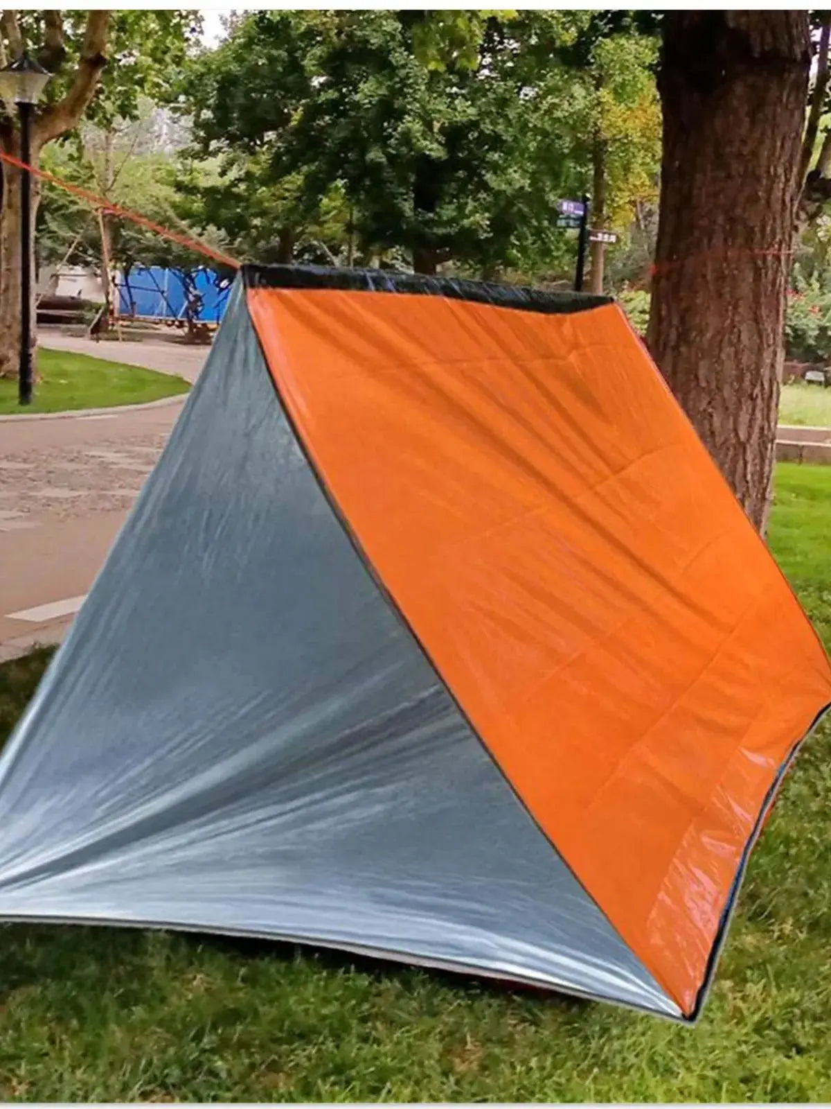 2-Person Emergency Waterproof Tent – Lightweight Survival Shelter for Camping, Hiking & Fishing Trips