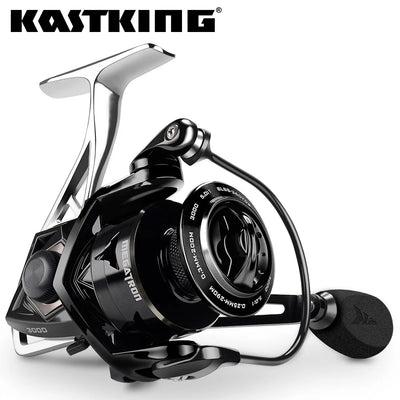 KastKing Megatron Spinning Reel | 18KG Max Drag | 7+1 Bearings | Aluminum Spool | Carbon Drag | Saltwater Ready