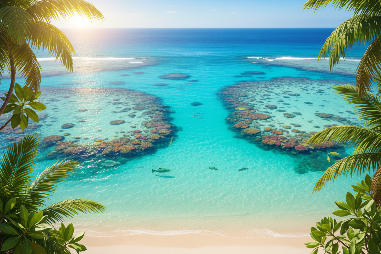 make it more tropical and australian 